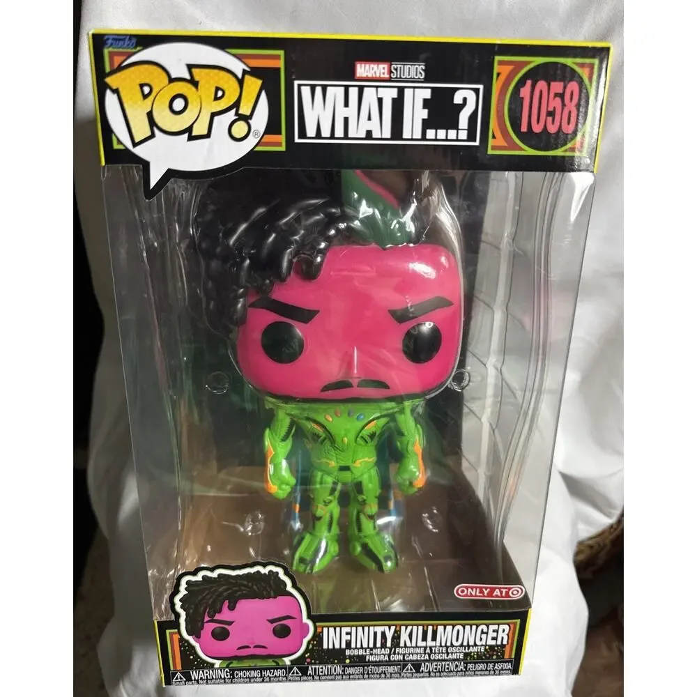 Funko Pop! Infinity Killmonger 1058 Target Exclusive 10’ Bobble Head What If NIB